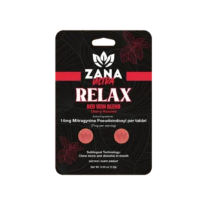 premium ultra red vein alkaloids tablets for relaxing effects & deep sleep